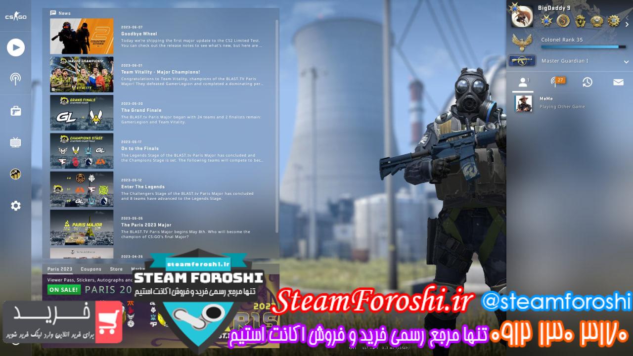 خرید اکانت cs go کد 13017