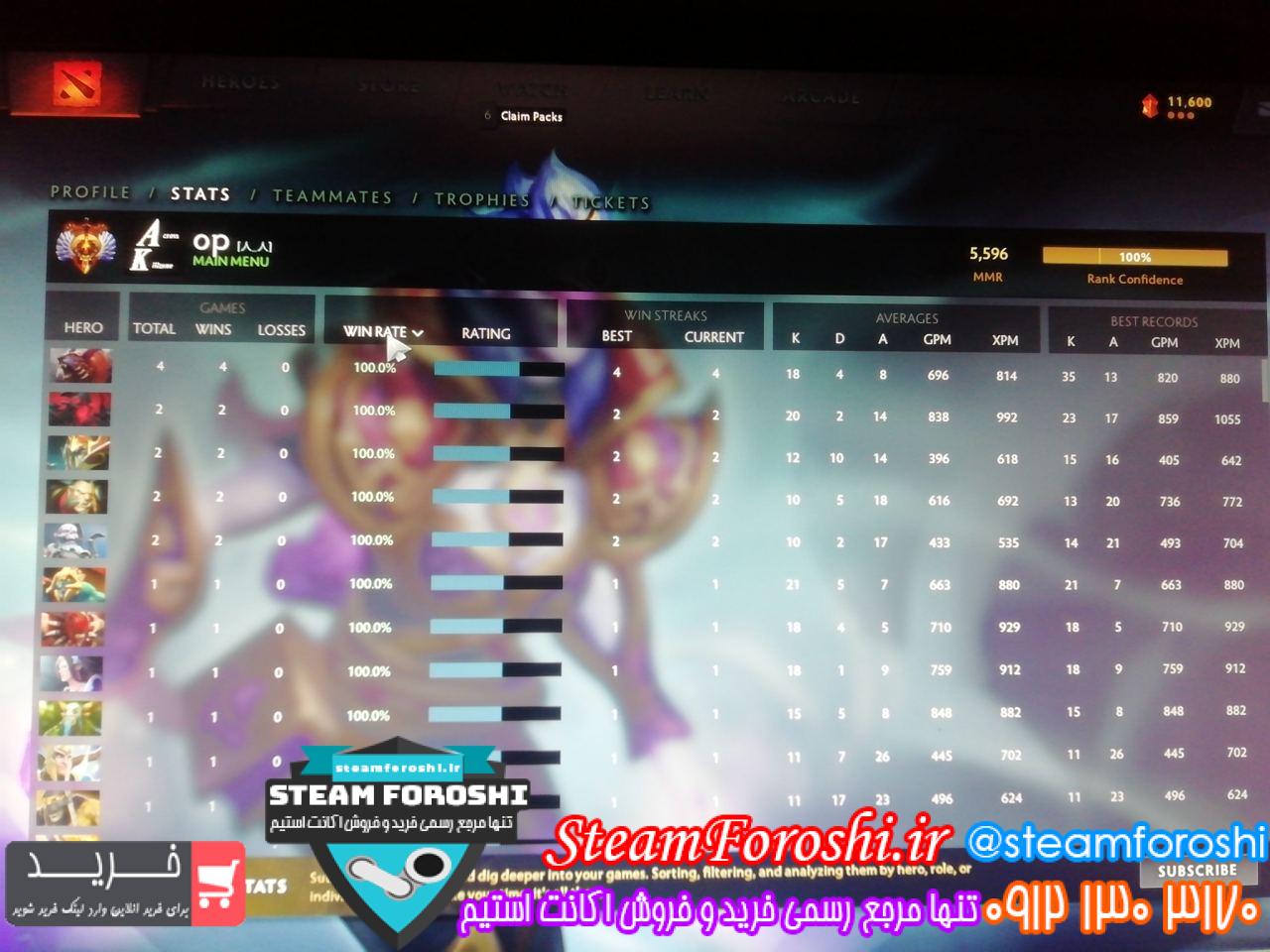 خرید اکانت دوتا 2 کد ۱۳۱۳۹