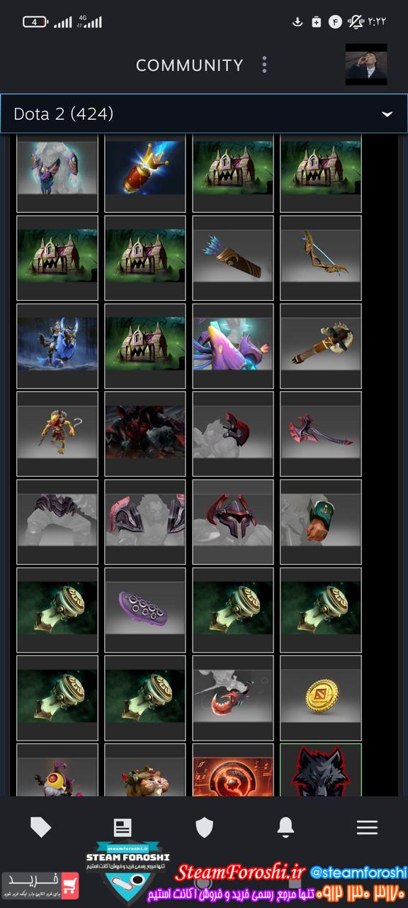 خرید اکانت دوتا 2 کد 13155