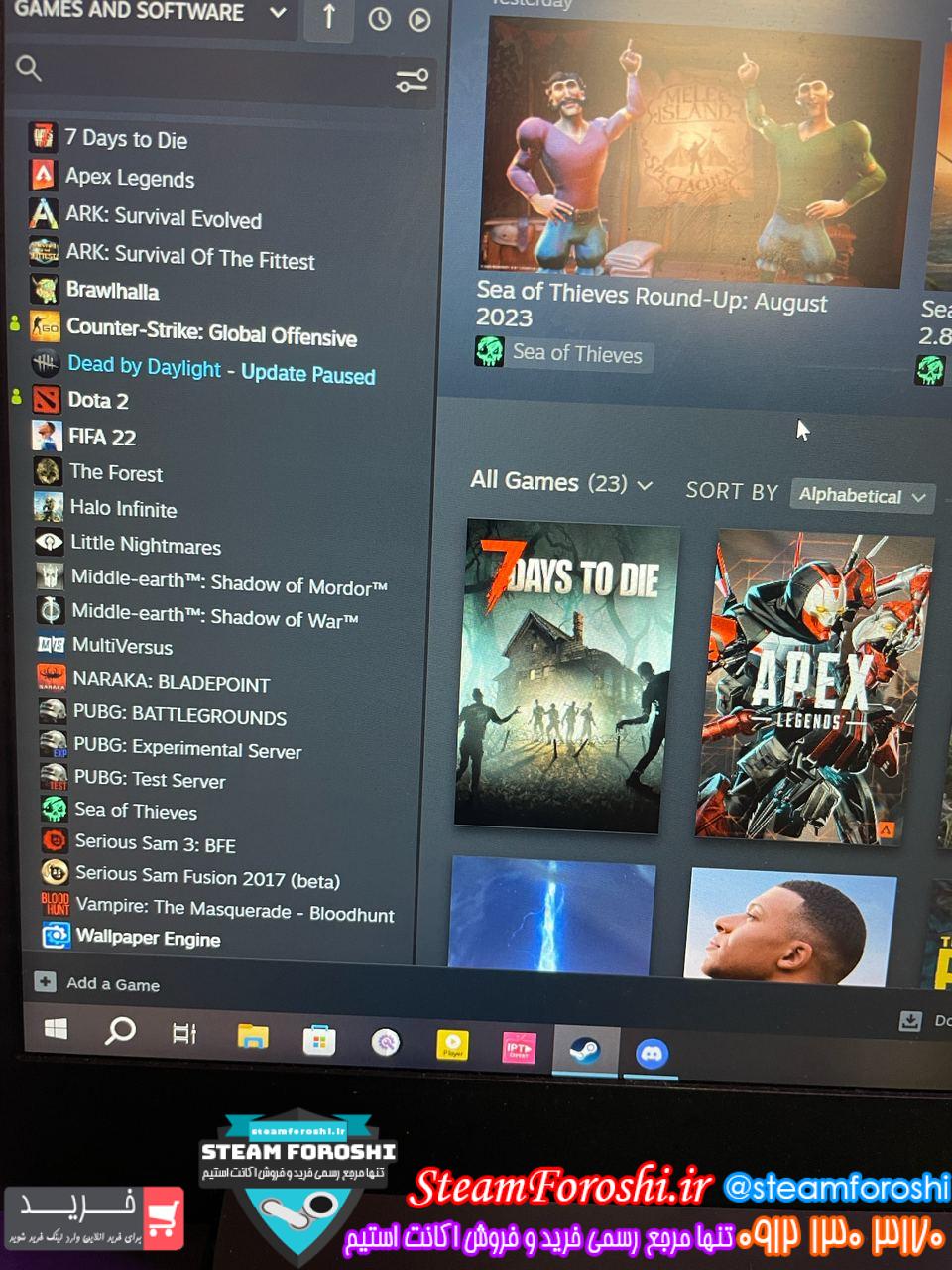 خرید اکانت استیم کد 13219