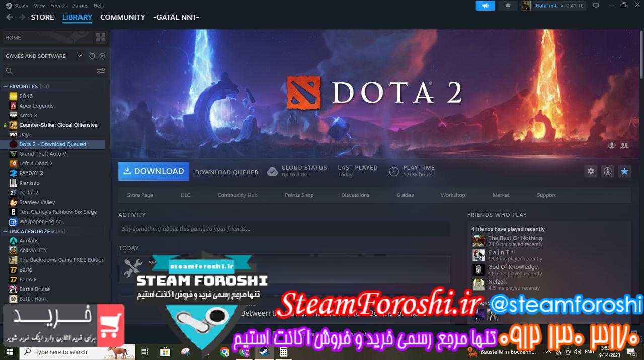 خرید اکانت استیم کد 13226
