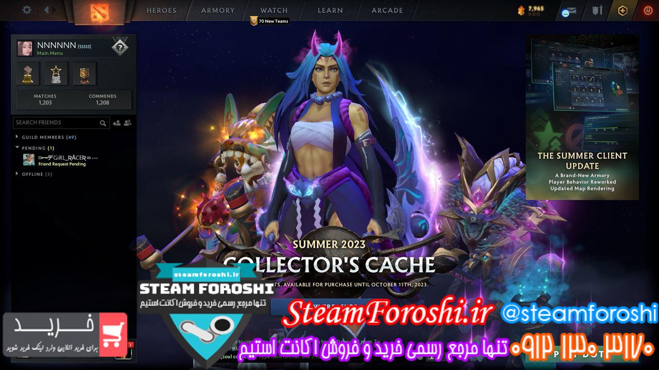 خرید اکانت دوتا 2 کد 13360