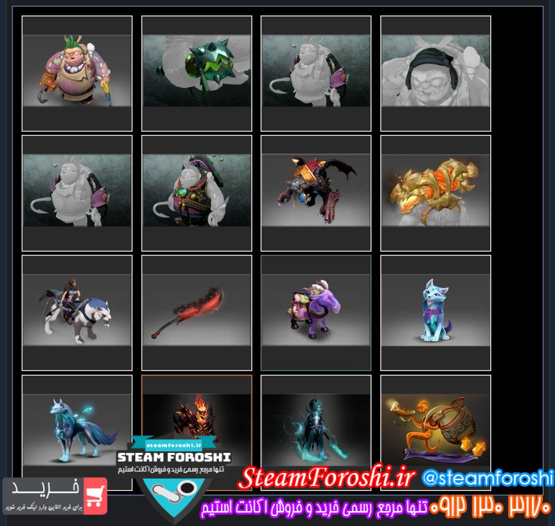 خرید اکانت دوتا 2 کد 13407