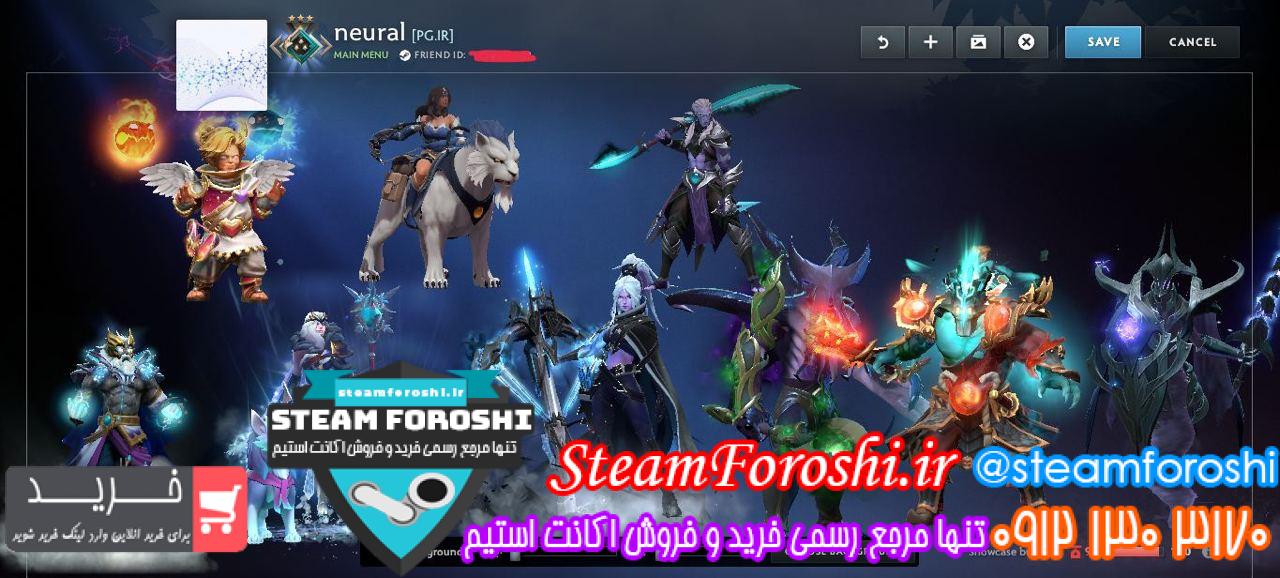 خرید اکانت دوتا 2 کد 13444