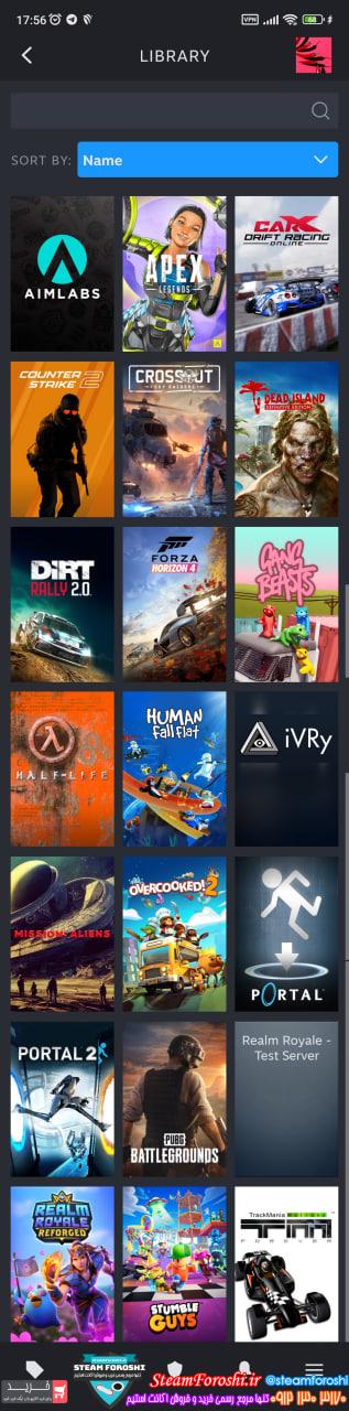 خرید اکانت استیم کد 13558