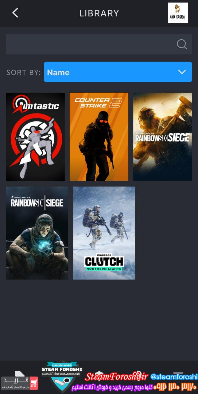 خرید اکانت استیم کد 13620