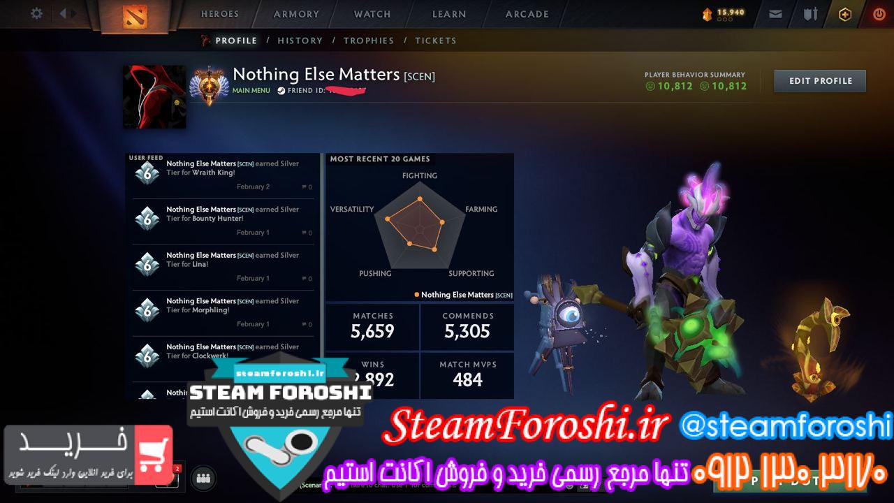 خرید اکانت دوتا 2 کد 13681