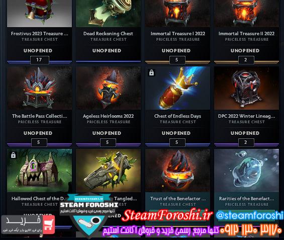 خرید اکانت دوتا 2 کد 13659