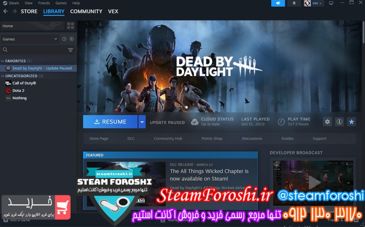 خرید اکانت استیم کد 13727