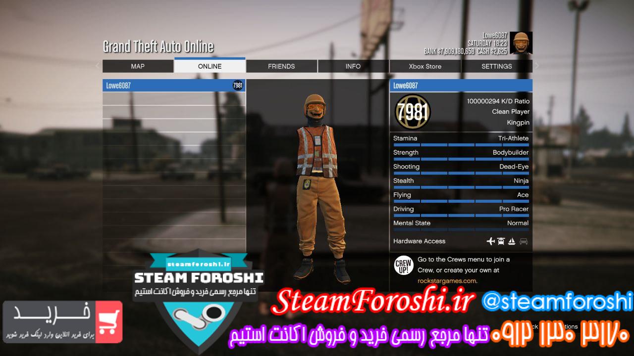 خرید اکانت استیم کد 13733