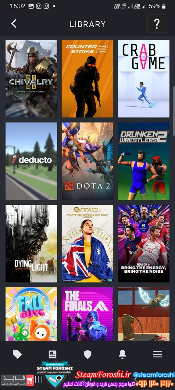 خرید اکانت استیم کد 13844