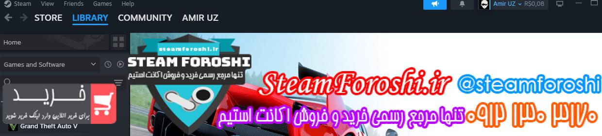 خرید اکانت استیم کد 13796