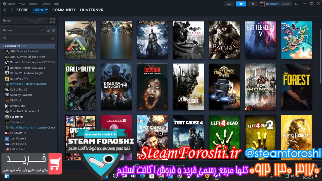 خرید اکانت استیم کد 13933