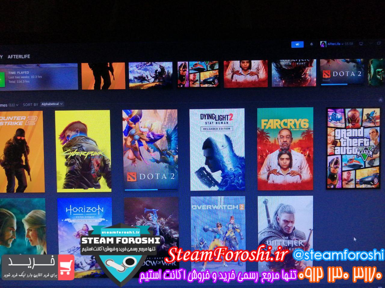 خرید اکانت استیم کد 13926