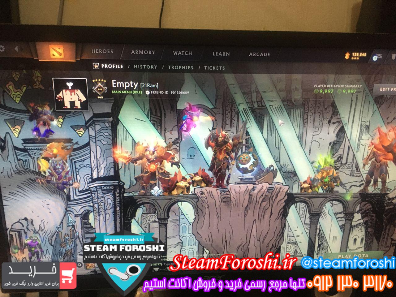 خرید اکانت دوتا 2 کد 14001