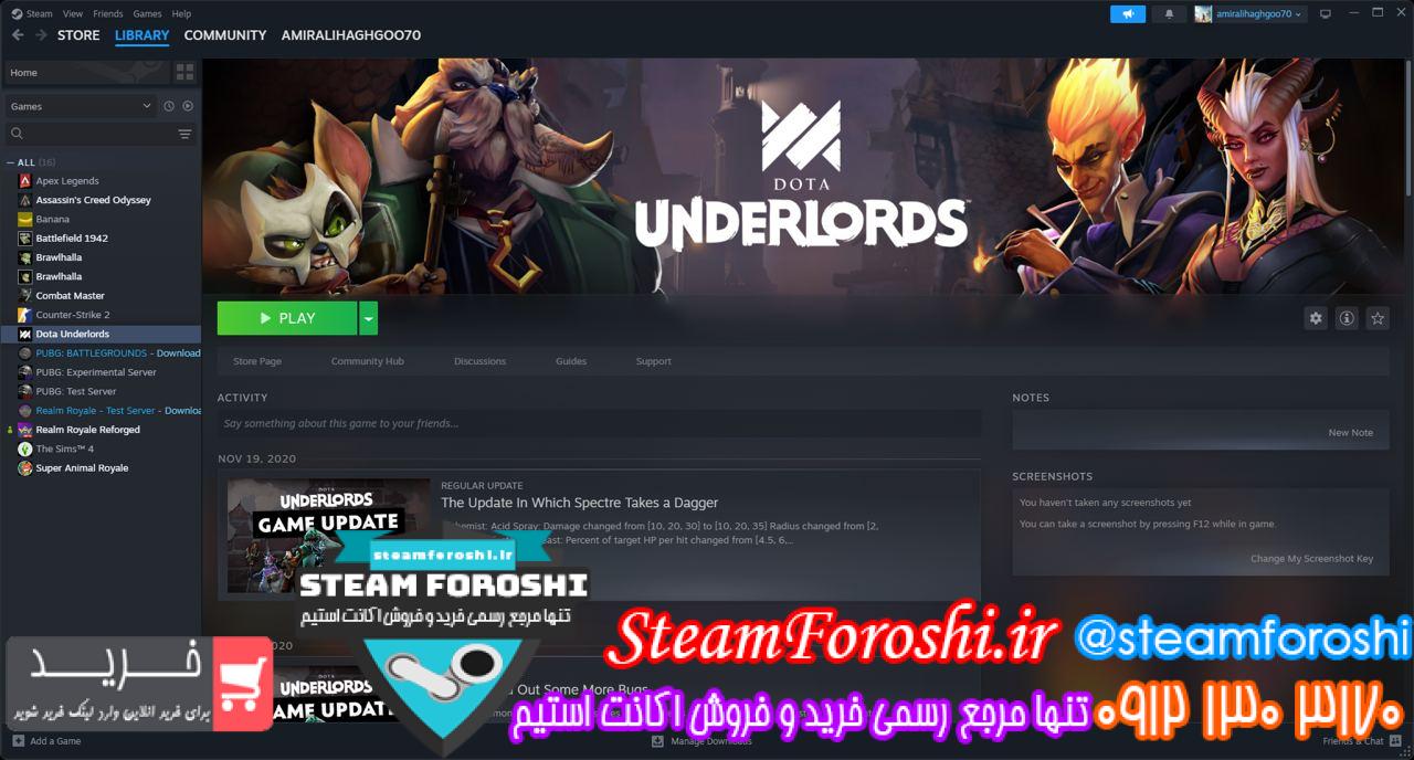 خرید اکانت استیم کد 14042