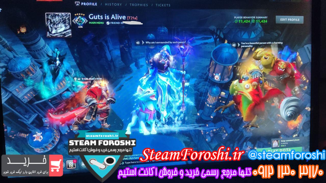 خرید اکانت دوتا 2 کد 14068