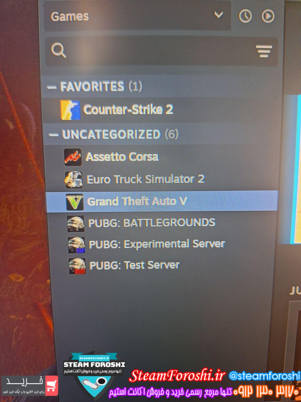 خرید اکانت استیم کد 14081