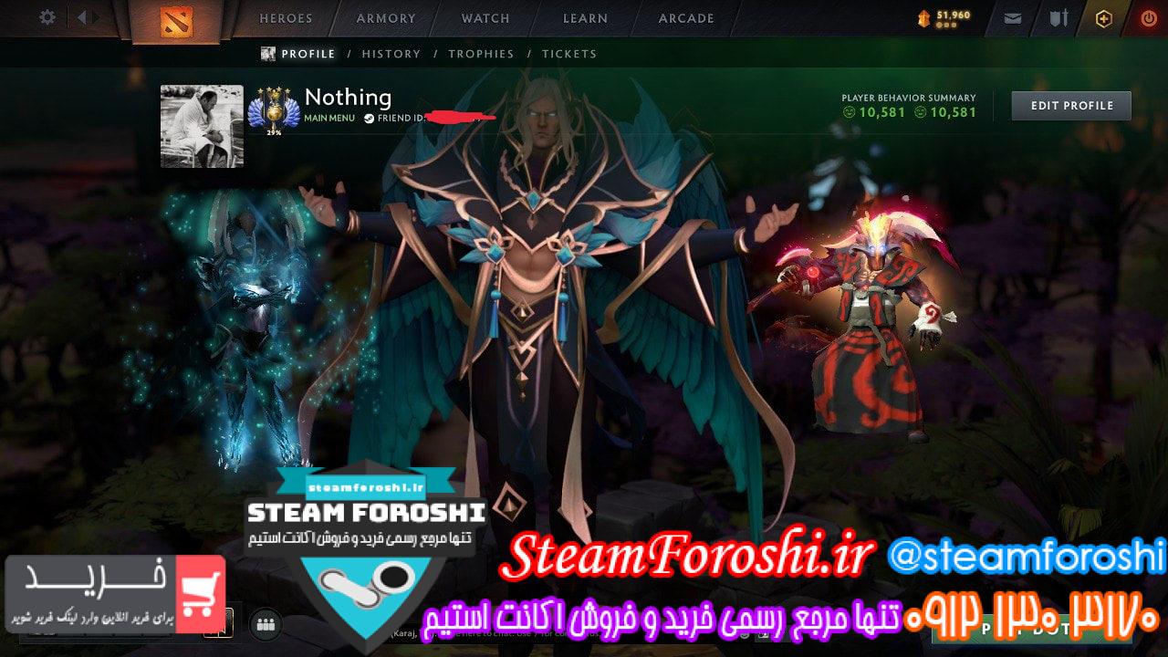 خرید اکانت دوتا 2 کد 14158