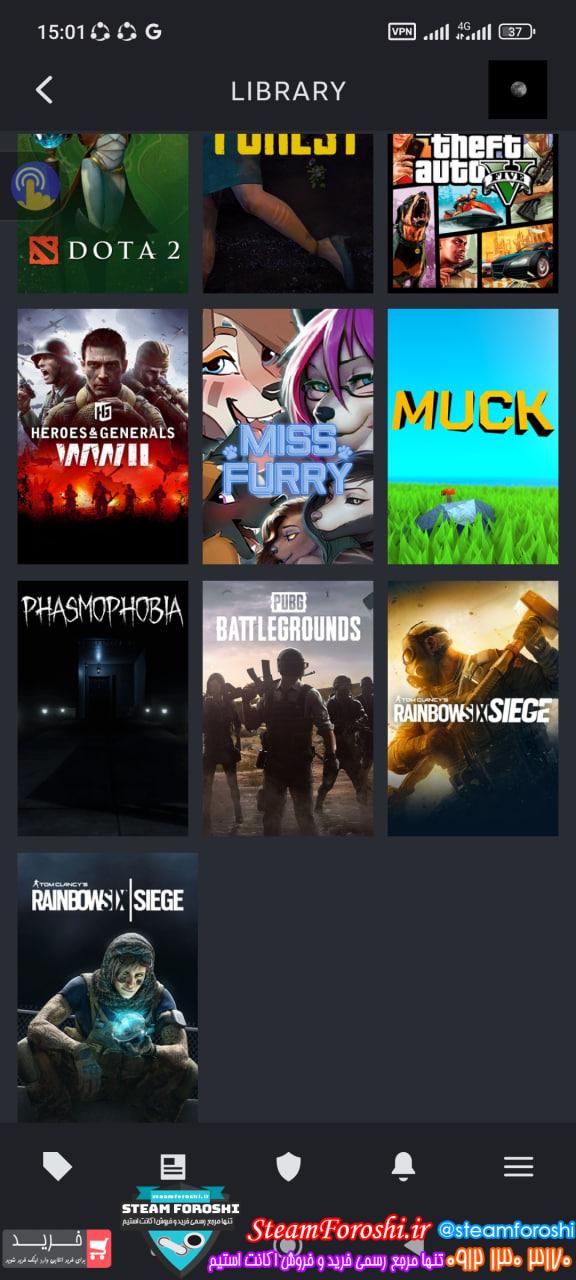 خرید اکانت استیم کد 14157