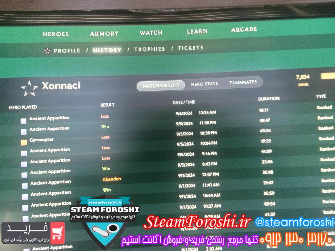 خرید اکانت دوتا 2 کد 14180