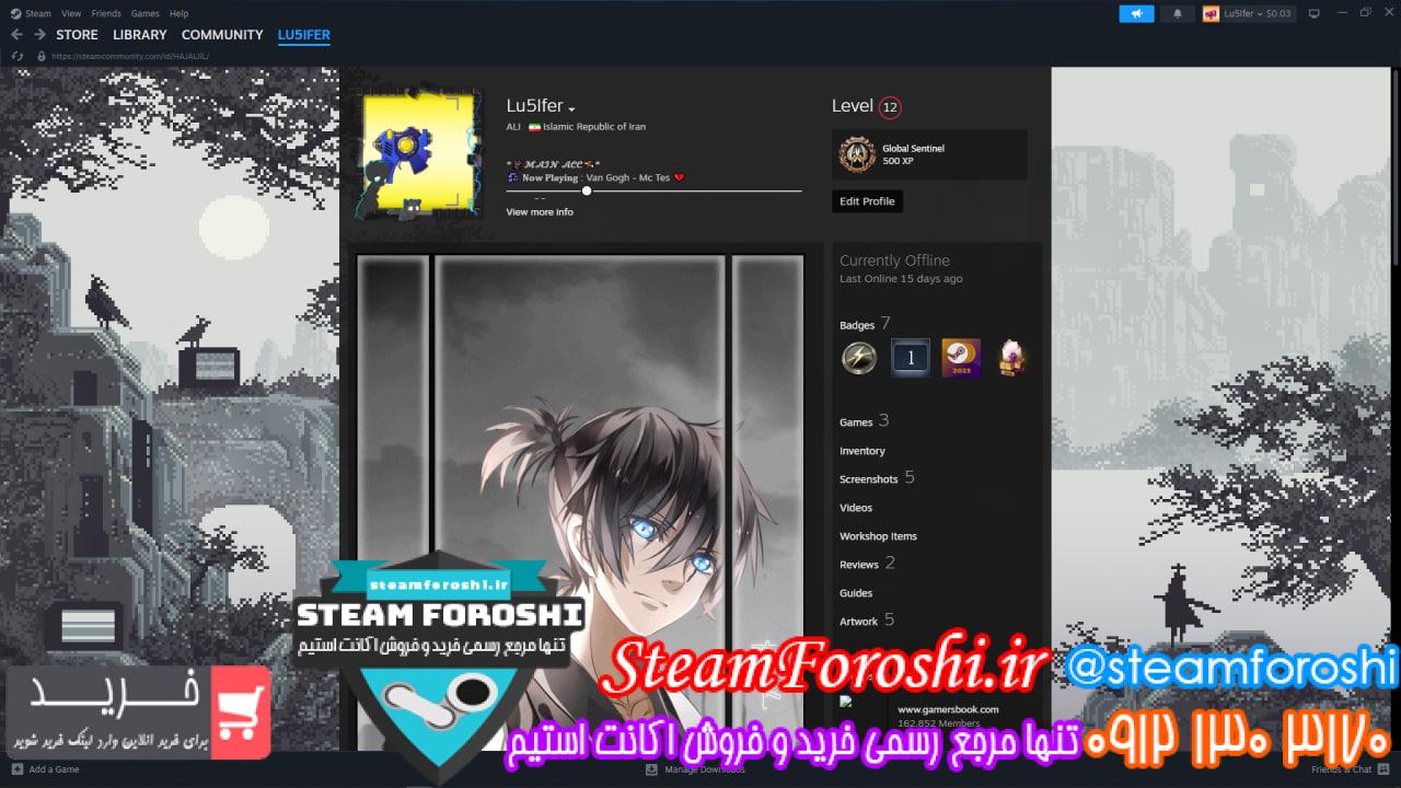 خرید اکانت cs go کد 14198