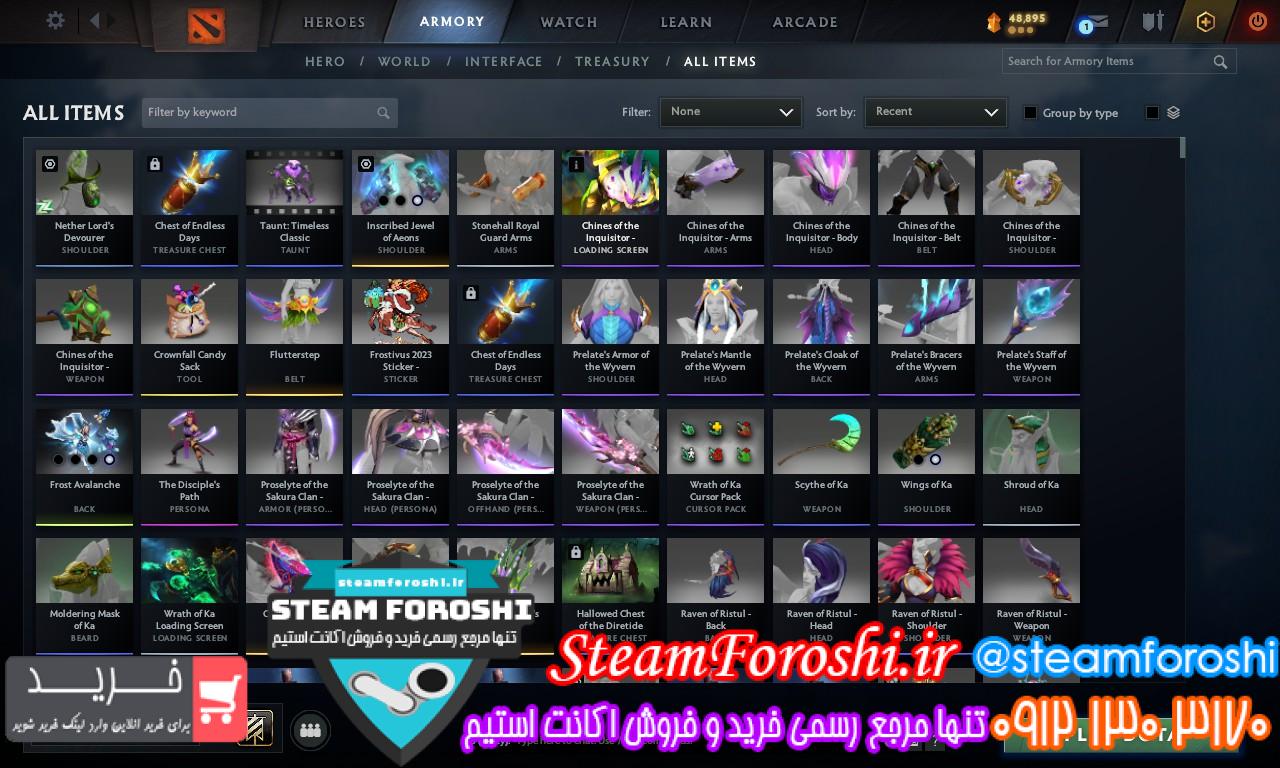 خرید اکانت دوتا 2 کد 14219