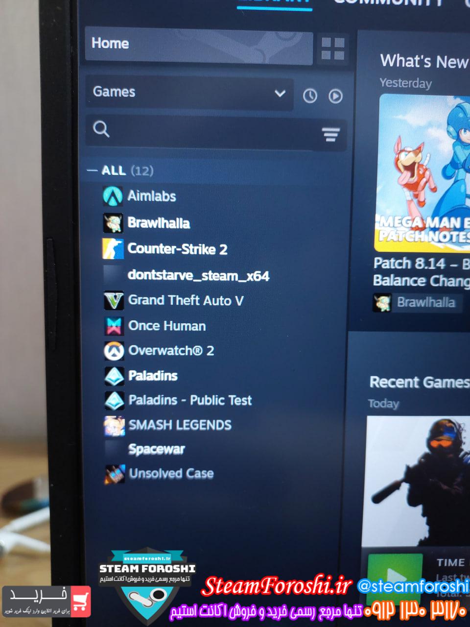 خرید اکانت استیم کد 14228