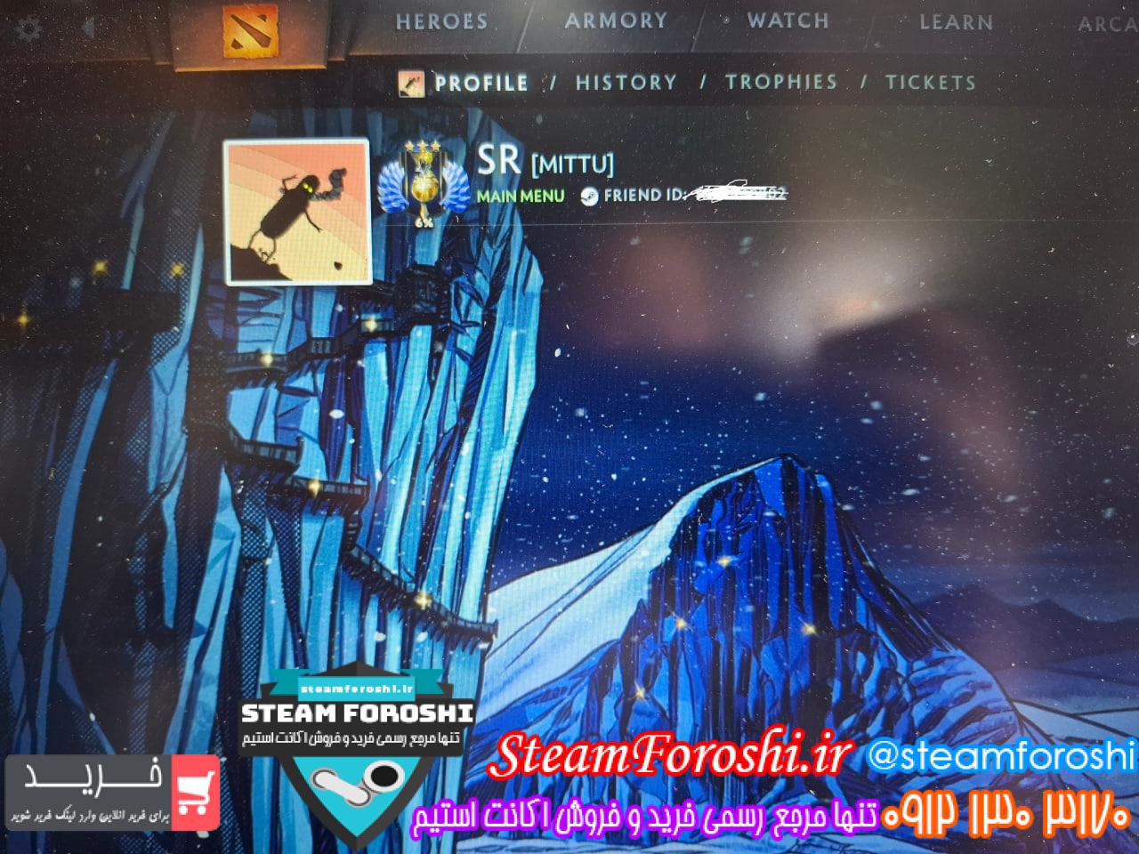 خرید اکانت دوتا 2 کد 14247