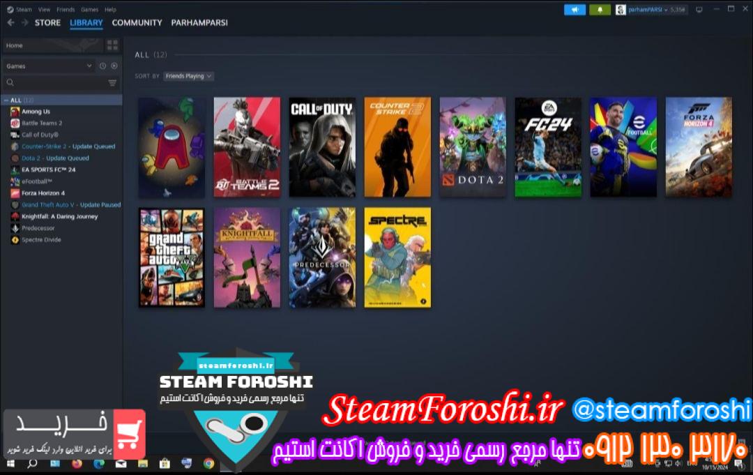 خرید اکانت استیم کد 14300