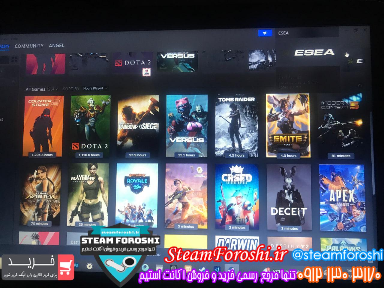 خرید اکانت استیم کد 14259