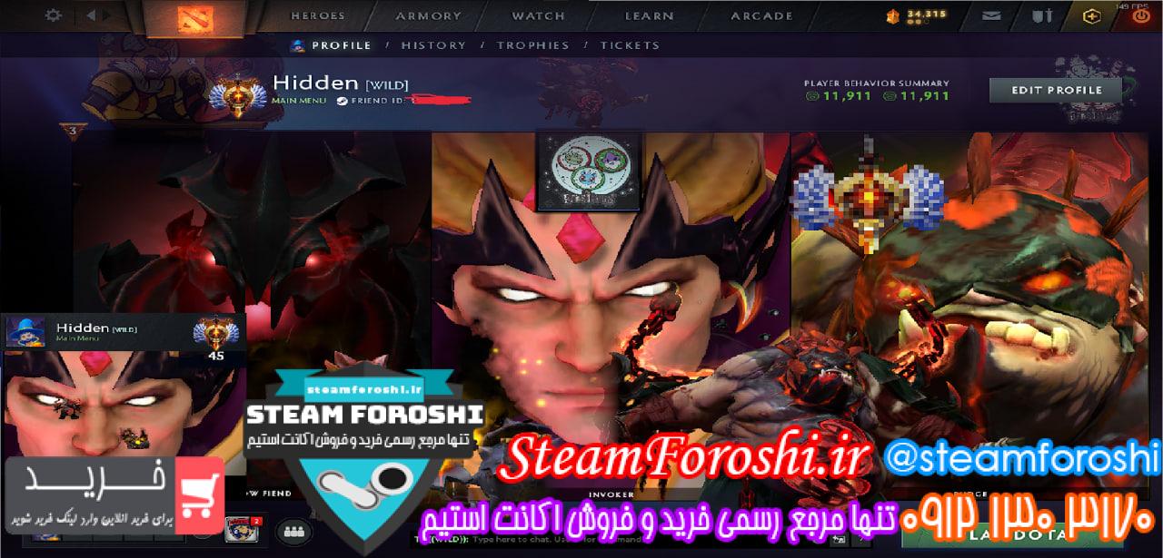 خرید اکانت دوتا 2 کد 14290