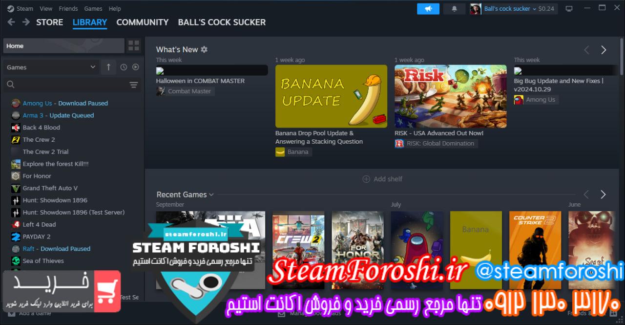 خرید اکانت استیم کد 14320