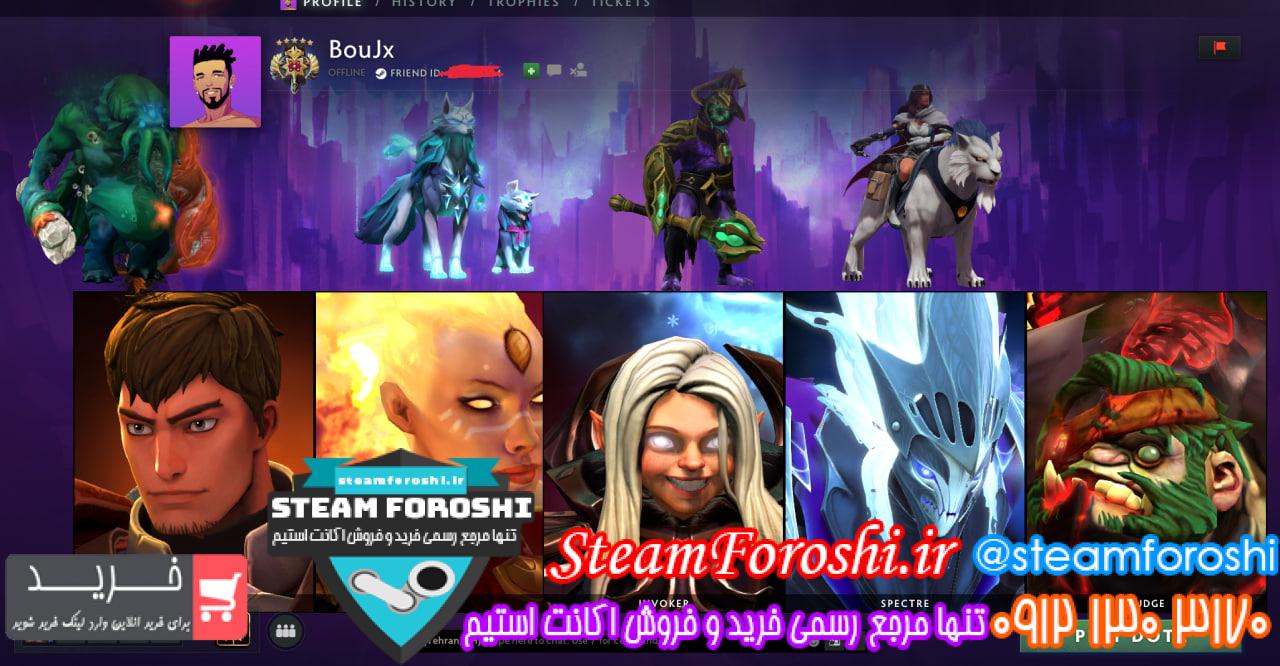 خرید اکانت دوتا 2 کد 14336