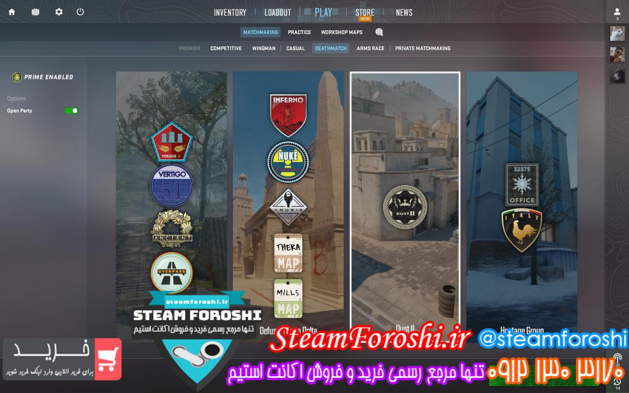 خرید اکانت سی اس گو کد 14343