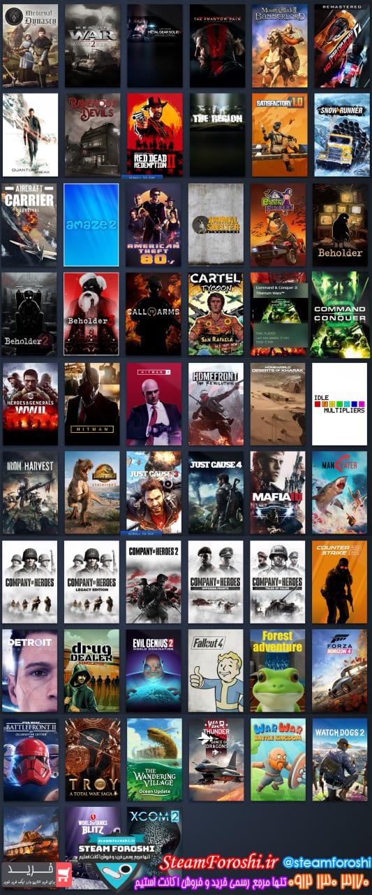 خرید اکانت استیم کد 14352