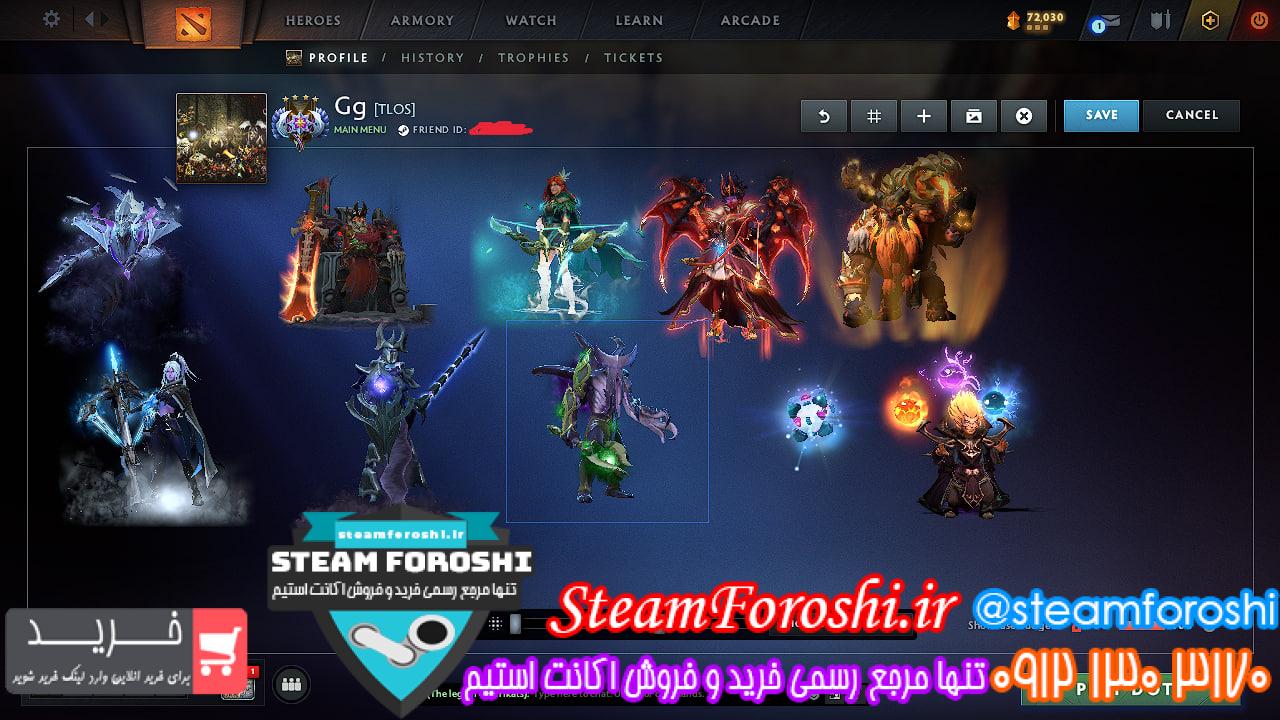 خرید اکانت دوتا 2 کد 14420