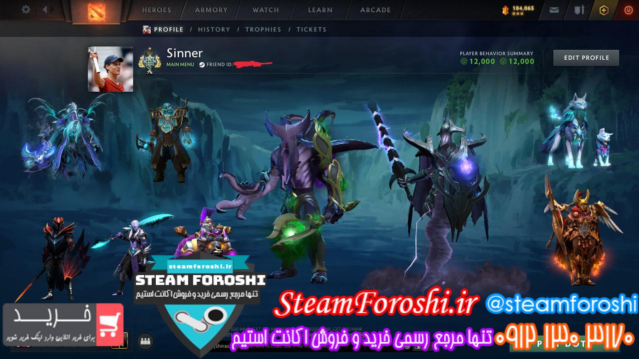 خرید اکانت دوتا 2 کد 14424