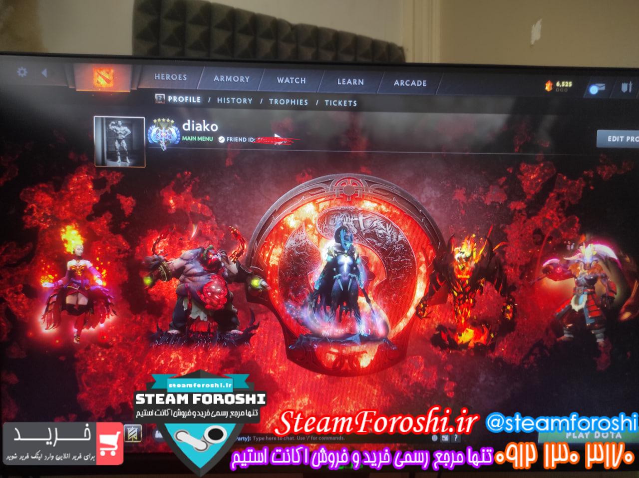 خرید اکانت دوتا 2 کد 14637