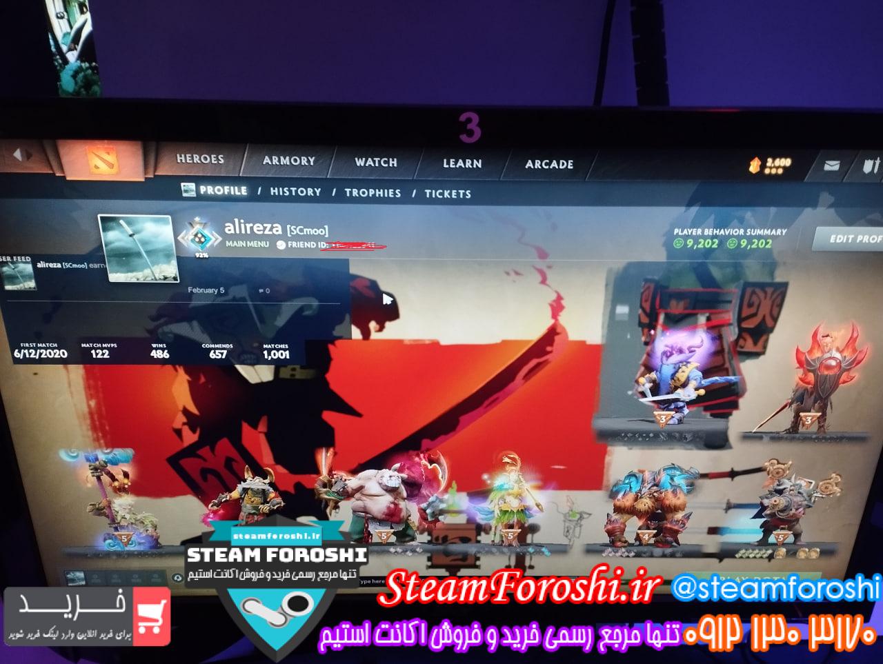 خرید اکانت دوتا 2 کد 14680