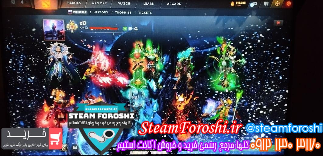 خرید اکانت دوتا 2 کد 14740