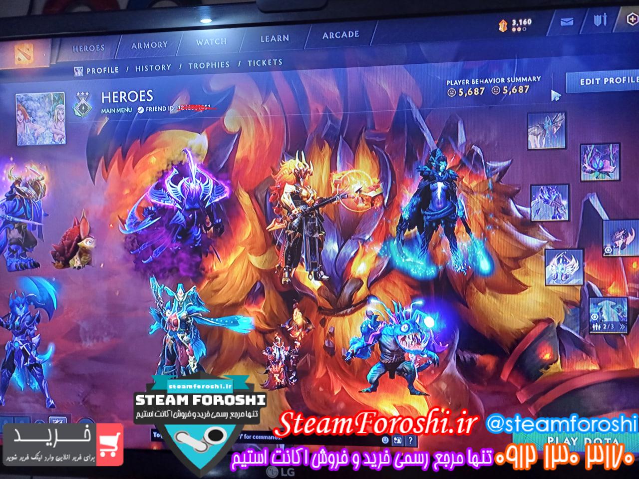 خرید اکانت دوتا 2 کد 14757