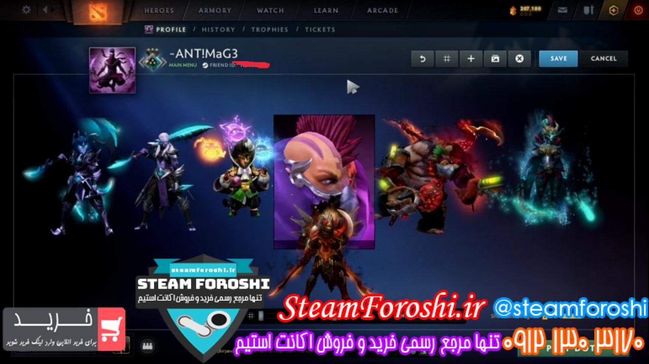 خرید اکانت دوتا 2 کد 14764