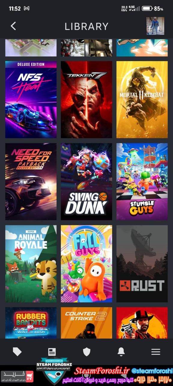 خرید اکانت استیم کد 14777