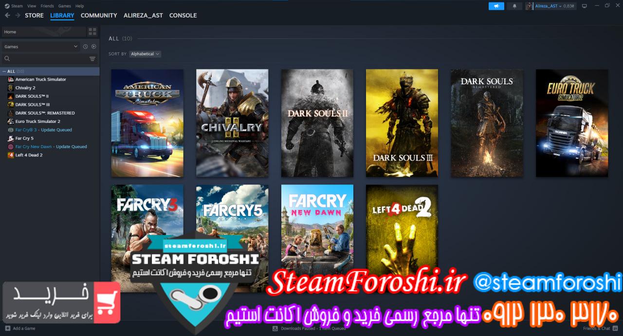 خرید اکانت استیم کد 14794