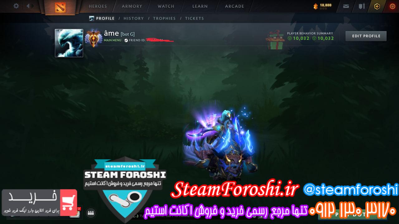 خرید اکانت دوتا 2 کد 14813