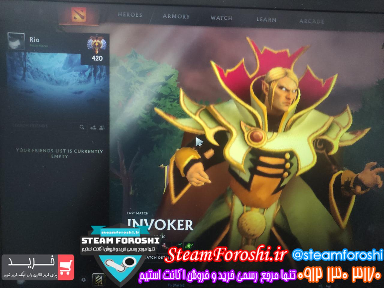 خرید اکانت دوتا 2 کد 14811