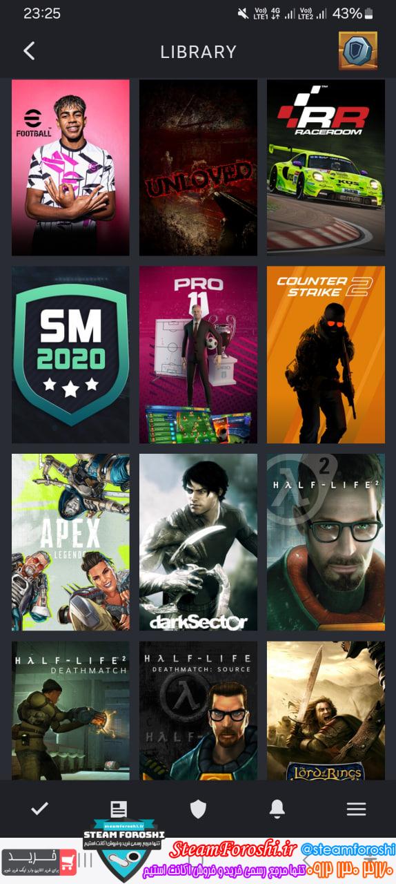 خرید اکانت استیم کد 14910