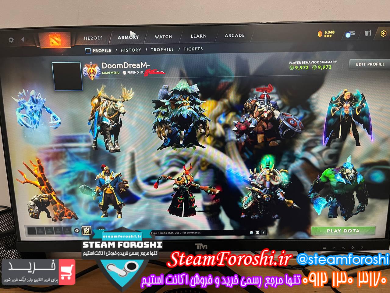 خرید اکانت دوتا 2 کد 14931