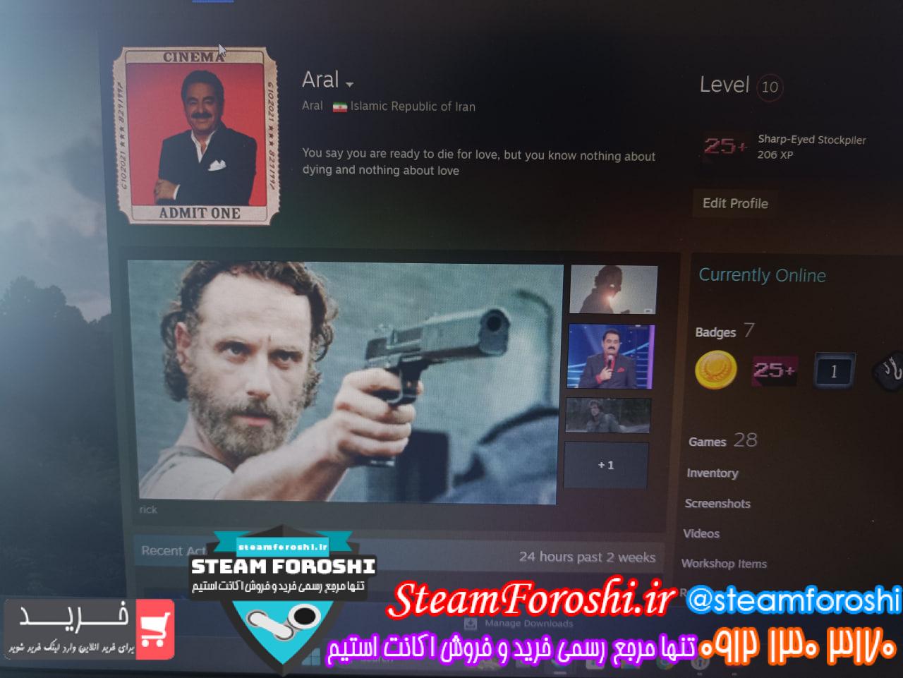 خرید اکانت استیم کد 14937